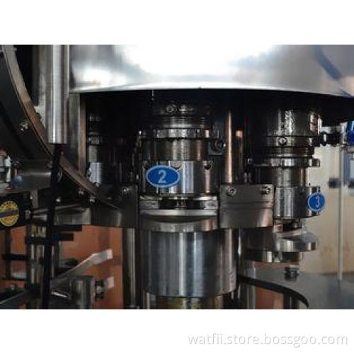 Glass Bottle 3 in 1 Wine Filling Machine Line for Beer Win